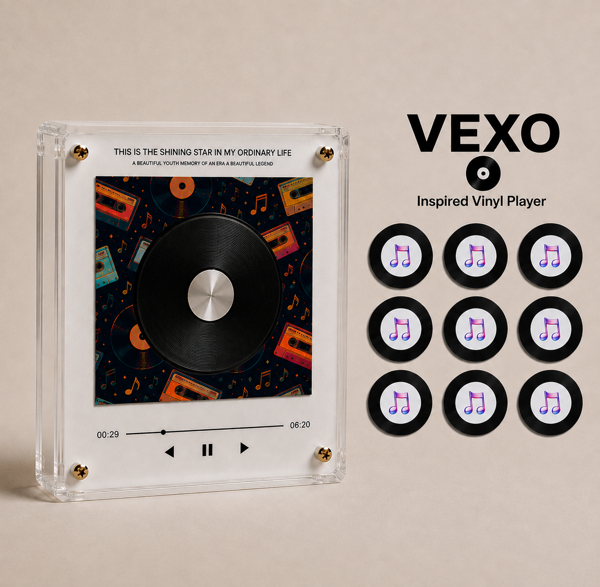 VEXO™ Vinyl Player