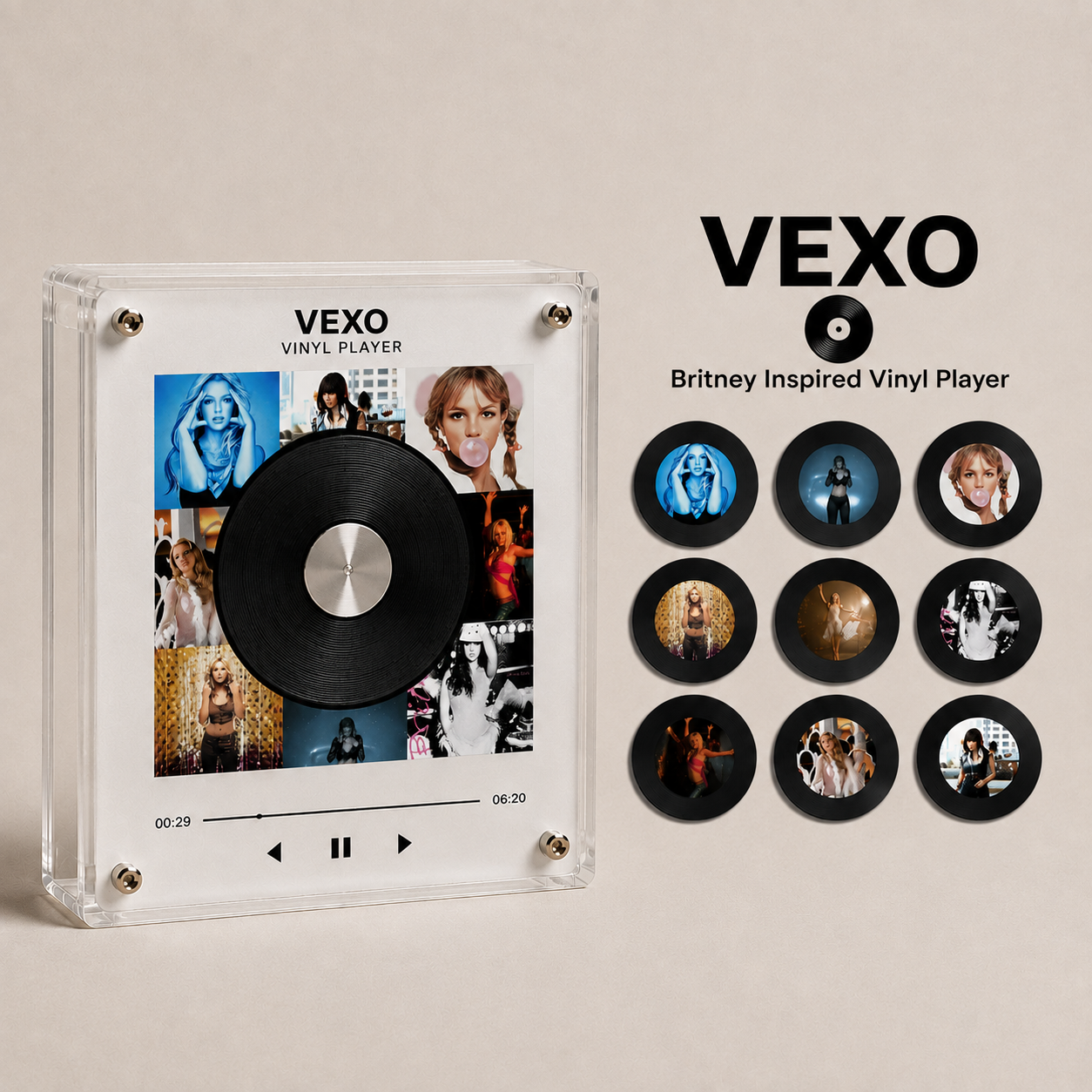 VEXO™ Britney Vinyl Player